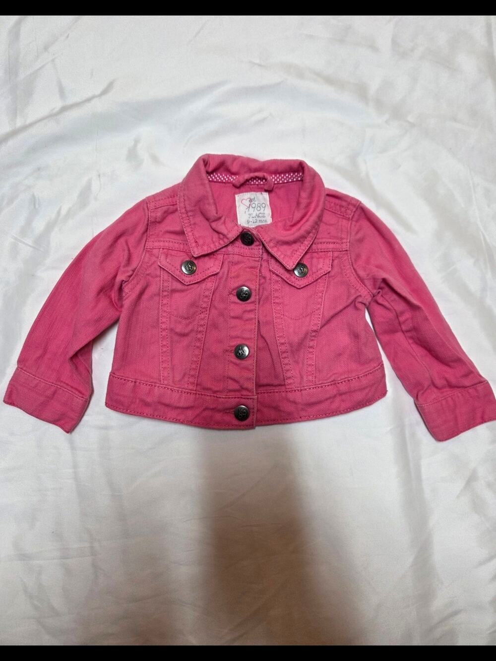 1989 Place Girls Pink Denim Jacket